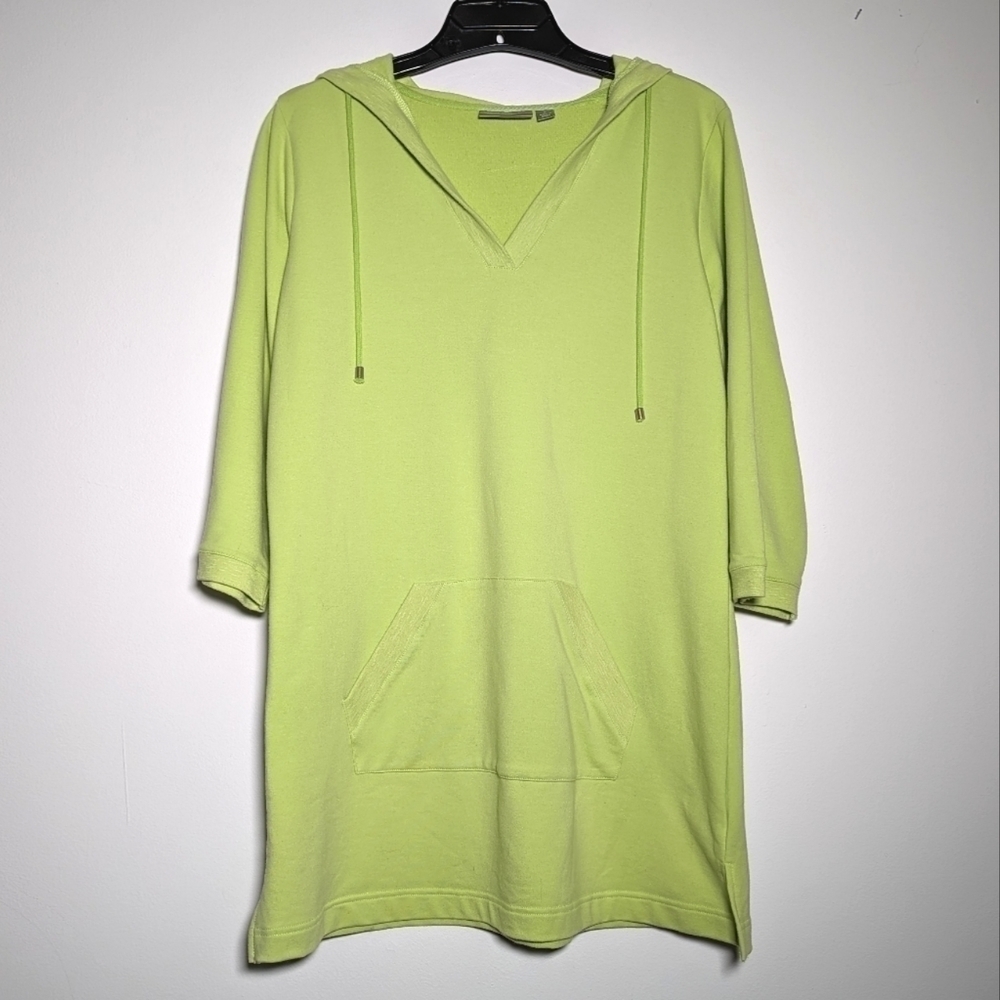 SPORT Savvy Hoodie Sweatshirt Tunic Sz S